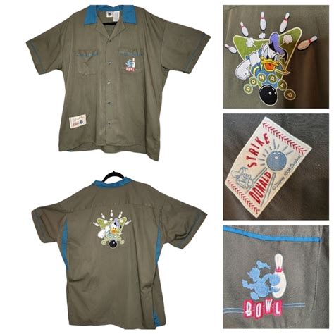 disney bowling shirt products for sale .